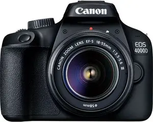 Canon EOS 4000D DSLR Camera With EF-S 18-55 mm F/3.5-5.6 III Lens - 2 Year Warranty - Next Day Delivery