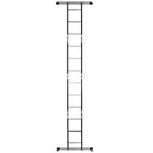 Excel 12 Tread Steel Multi-Purpose Combination Ladder with Platform