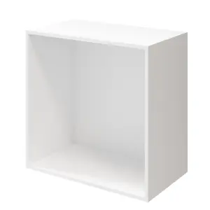 Atomia Freestanding Gloss anthracite & white 4 Drawer Chest of drawers (H)750mm (W)750mm (D)450mm