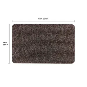 Amiyah Doormat Brown / 0.5cm H x 50cm W x 80cm L