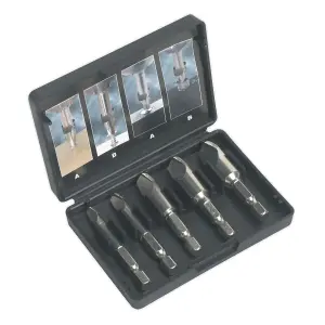 Sealey HSS Screw Extractor Set 5pc AK7228