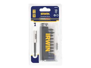 IRWIN Impact Pro 10-Piece Screwdriver Bit Set for Professionals and DIY Enthusiasts