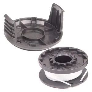 SPARES2GO Spool Line and Cover compatible with Gardenline N1F-GT-250/20-D Strimmer Trimmer