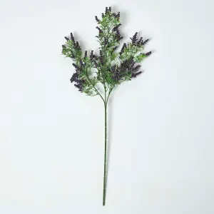 Homescapes Purple Lavender Spray Single Stem 69 cm