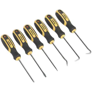 6 Pack Precision Microtip Screwdriver and Pick Hook Set for DIY Enthusiasts