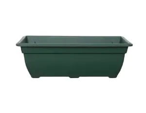 2 x Green Bell Trough Planter 50cm