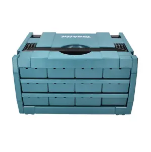 Makita P-84327 MAKPAC 12 Drawer Stacking Connector Tool Case TYPE 3 + 12 Draws