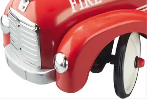 Goki Metal Fire Brigade Ride-On Vehicle