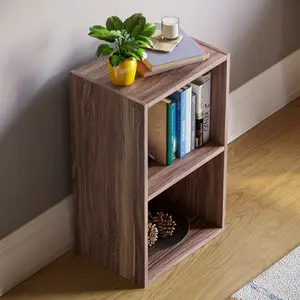 Gerardi Standard Bookcase Walnut / 54 cm H x 32 cm W