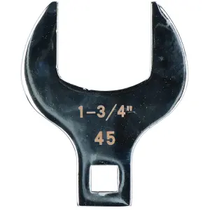 45mm (1 3/4") Crowfoot Wrench 1/2" Drive Crows Feet Spanner for Torque Wrenches