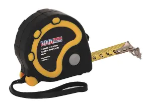 Sealey Rubber Tape Measure 7.5m(25ft) x 25mm Metric/Imperial AK990