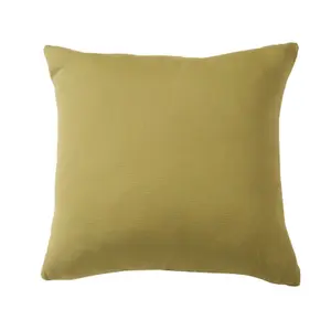 Sage Summer Scatter Cushion - Square Filled Pillow for Home Garden Sofa, Chair, Bench, Seating Furniture - 43 x 43cm