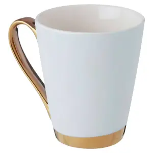 Maison by Premier Mimo White Frosted Deco N Letter Monogram Mug