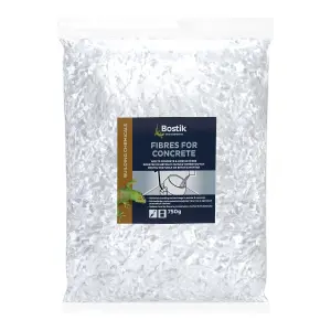 Bostik Heavy duty White Concrete fibres Bag 750g