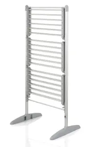 Swan 3 Tier Heated Airer Silver