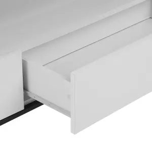 Beliani Modern TV Stand White SYDNEY