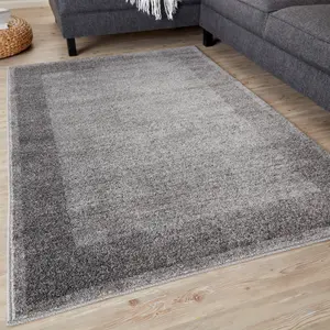 Ephesus Collection Modern Rugs in Grey  7437G