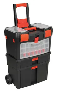 Sealey Mobile Toolbox with Tote Tray & Removable Assortment Box AP850