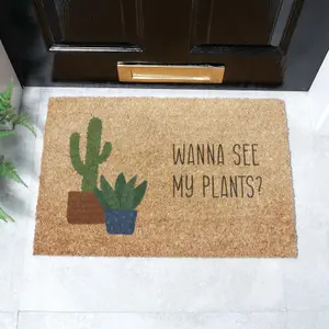 Wanna See My Plants Doormat (60 x 40cm)