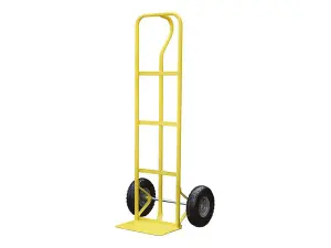 Versatile Heavy-Duty Sack Truck with Ergonomic P Handle for Efficient Transport