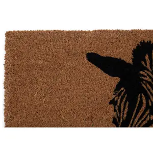 Interiors by Premier Zebra Face Doormat