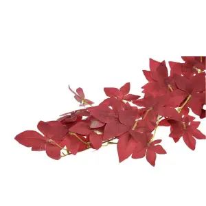 True Products Artificial Autumn Winter Maple Vine Hanging Garland - 170cm