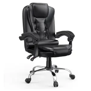 Executive Office Chair Ergonomic Recliner Computer Chair with Tilt Function for Home Office Working