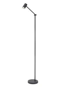 Lucide Tipik Modern Rechargeable Floor lamp - Battery - LED Dim. - 1x3W 2700K - 3 StepDim - Black