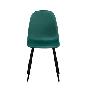 Fabela Upholstered Dining Chairs Green