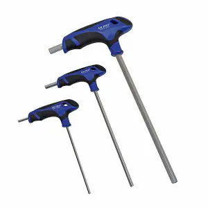 US PRO INDUSTRIAL 9pc Premium T-Handle Hex Allen keys / Screwdriver Set H1.5 - H10 4558