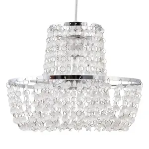 First Choice Lighting Jewelled Easy Fit Light Shade