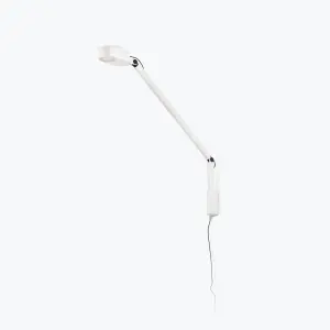 Luminosa Inviting White Wall Lamp Arm