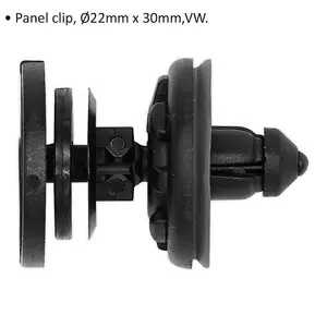 20 PACK Panel Trim Clip Fitting - 22mm x 30mm - Suitable for Volkswagen Vehicles