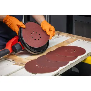 Sealey Hook-&-Loop Sanding Disc Set 215-225mm Compatible Multipurpose SSD05