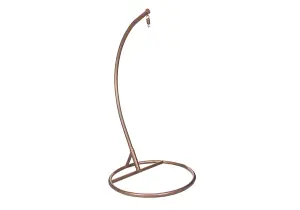 Bronze Steel Hanging Chair Stand