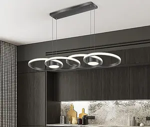 Modern LED Pendant Light Modern Pendant Black Chandeliers Hanging Lights