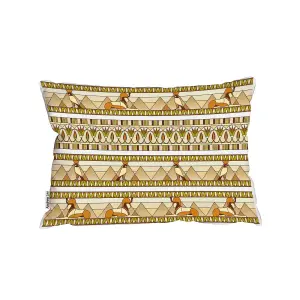 Ornament of ancient Egypt to the frescoes (Outdoor Cushion) / 45cm x 30cm