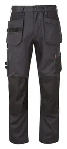 Tuffstuff X-Motion Trade Hardwearing Work Trousers Grey - 38R