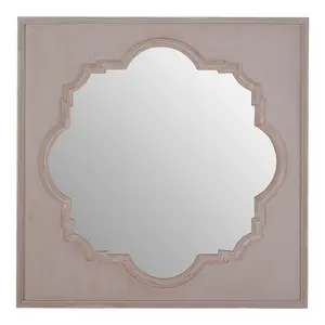 Interiors by Premier Gladys Fossil Grey Wall Mirror