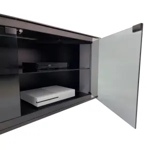 AVF Gallery 1.2m Corner TV Stand, for TVs up to 60" - Pebble Grey