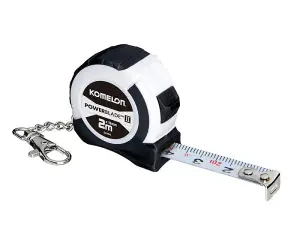 Komelon Powerblade II Pocket Key Ring Tape - 2M Length, 13mm Width, Durable and Portable