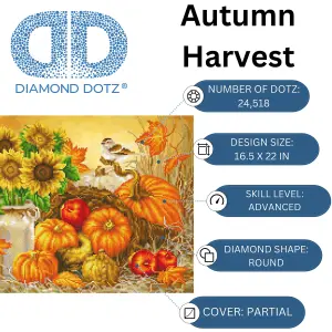 AUTUMN HARVEST - Diamond Painting Kit: Autumn Harvest - Diamond Dotz