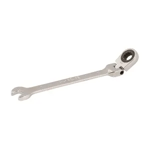 9mm Flexible Ratchet Ring Spanner Pivot Metric Car Lorry Garage Handy Tool