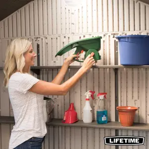 Lifetime 17.5 Ft. x 8 Ft. Outdoor Storage Shed