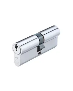 Eurospec Polished Chrome MP10 Euro Double Offset Cylinder 40/45mm Keyed Alike (CYG7424045PC)