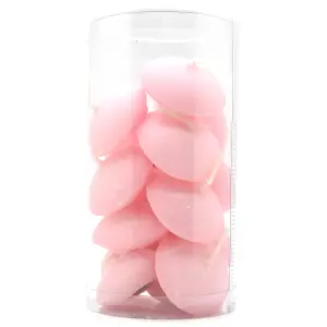 Floating Candles, Pack of 15, Unscented, Long Burning Time, Tealights Candles, Romantic Decoration Wedding Dinner Christmas (Pink)