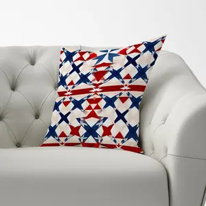 American Flag Abstract Pattern Cushions 33cm x 48cm