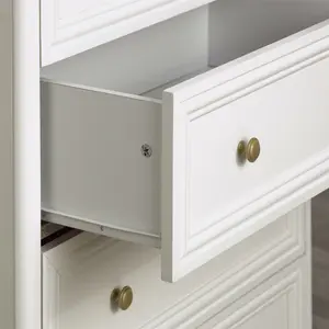 Ryker 1 Drawer Nightstand Cream