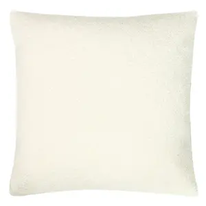 furn. Shearling Circa Geometric Fleece Feather Filled Cushion