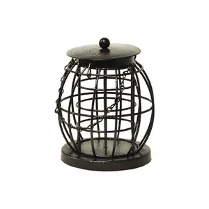 Wild Bird Hanging Lantern Fat Ball Feeder